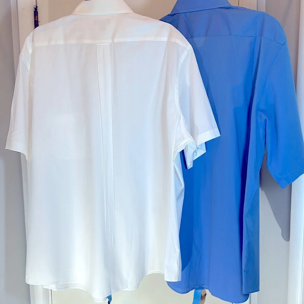 Pair Crofts & Barrow Short Sleeve Shirts 2XL - Picture 10 of 10